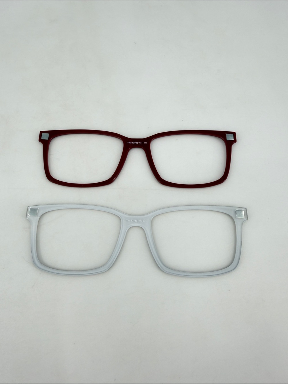 Pair Eyewear Glasses Kirby Black Frames 54-17-140 Pocket Case 2 Magnetic Toppers - Picture 9 of 16